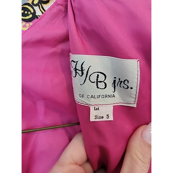 Vintage 1970s Mod Rainbow Paisley Maxi Dress Size 5 H/B Jrs Boho - Picture 3 of 8